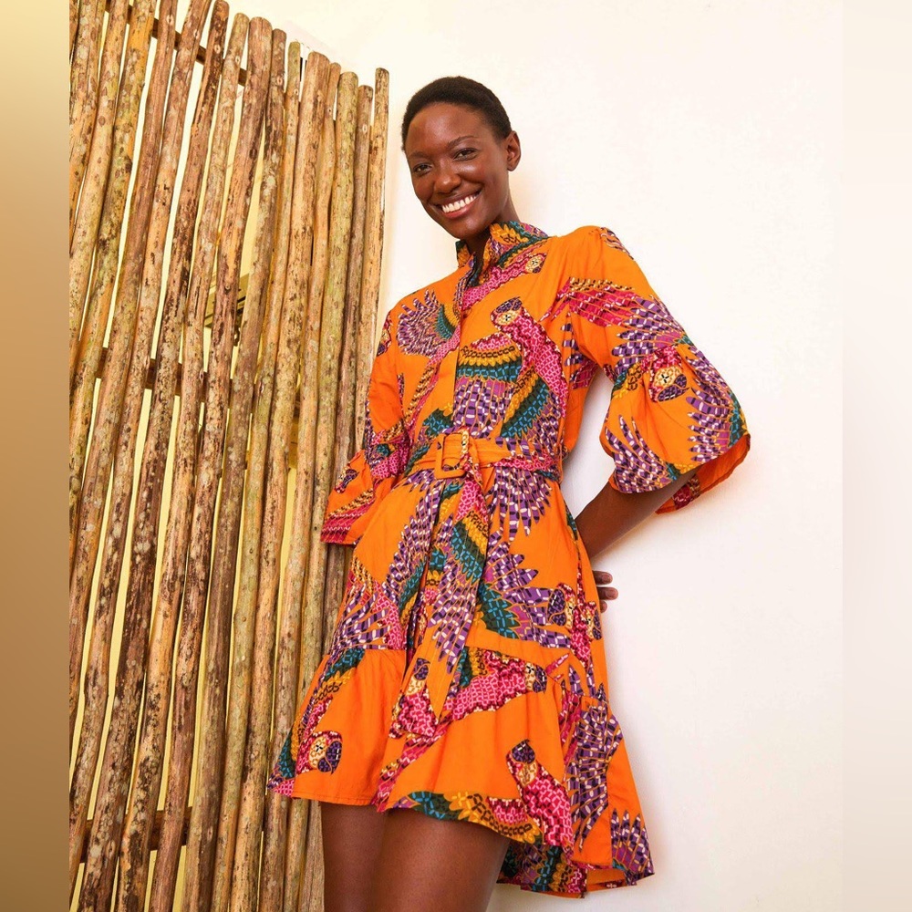 Farm Rio Macaw Minidress